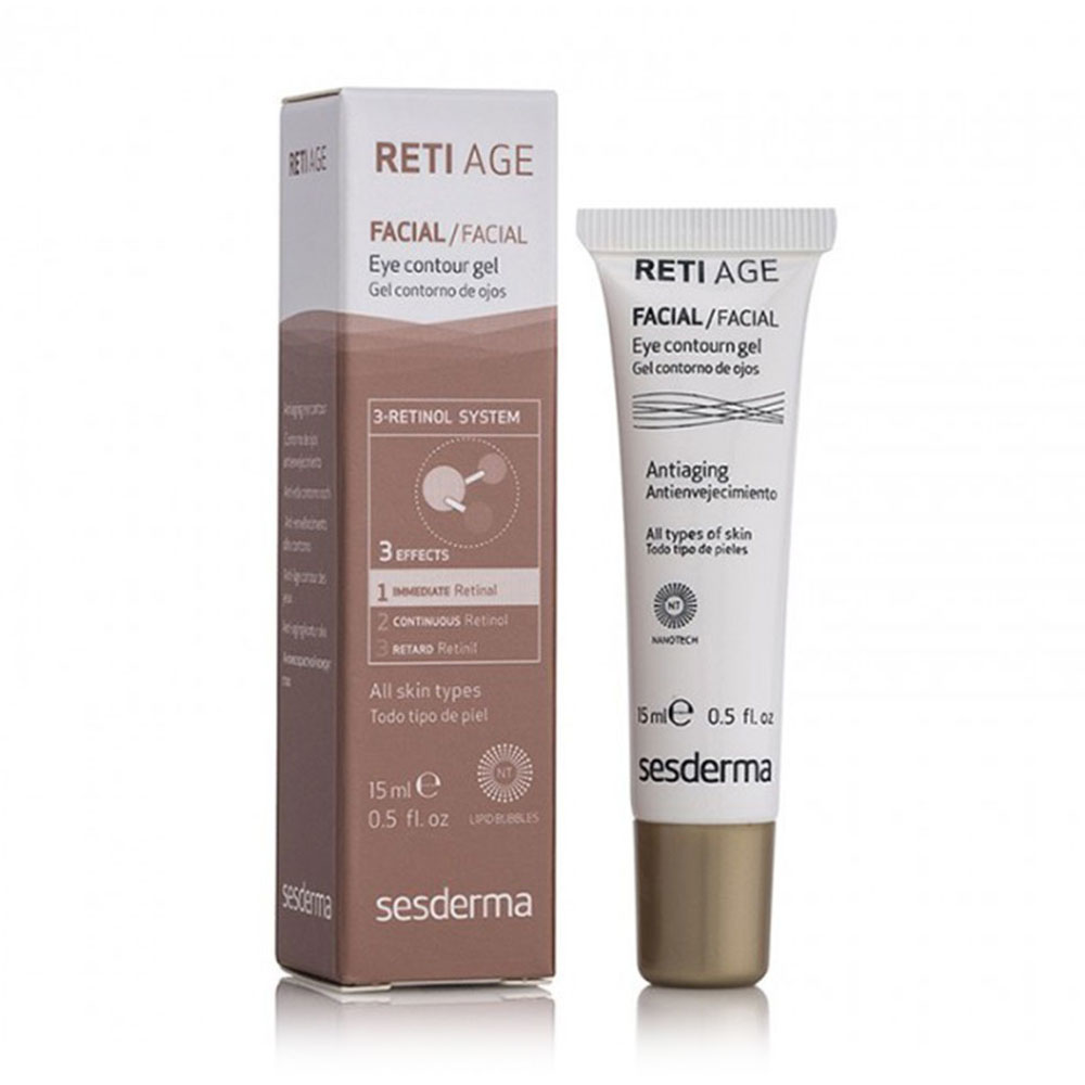 Гель-контур для шкіри навколо очей Sesderma Reti Age Facial Eye Contour Gel, 15 мл